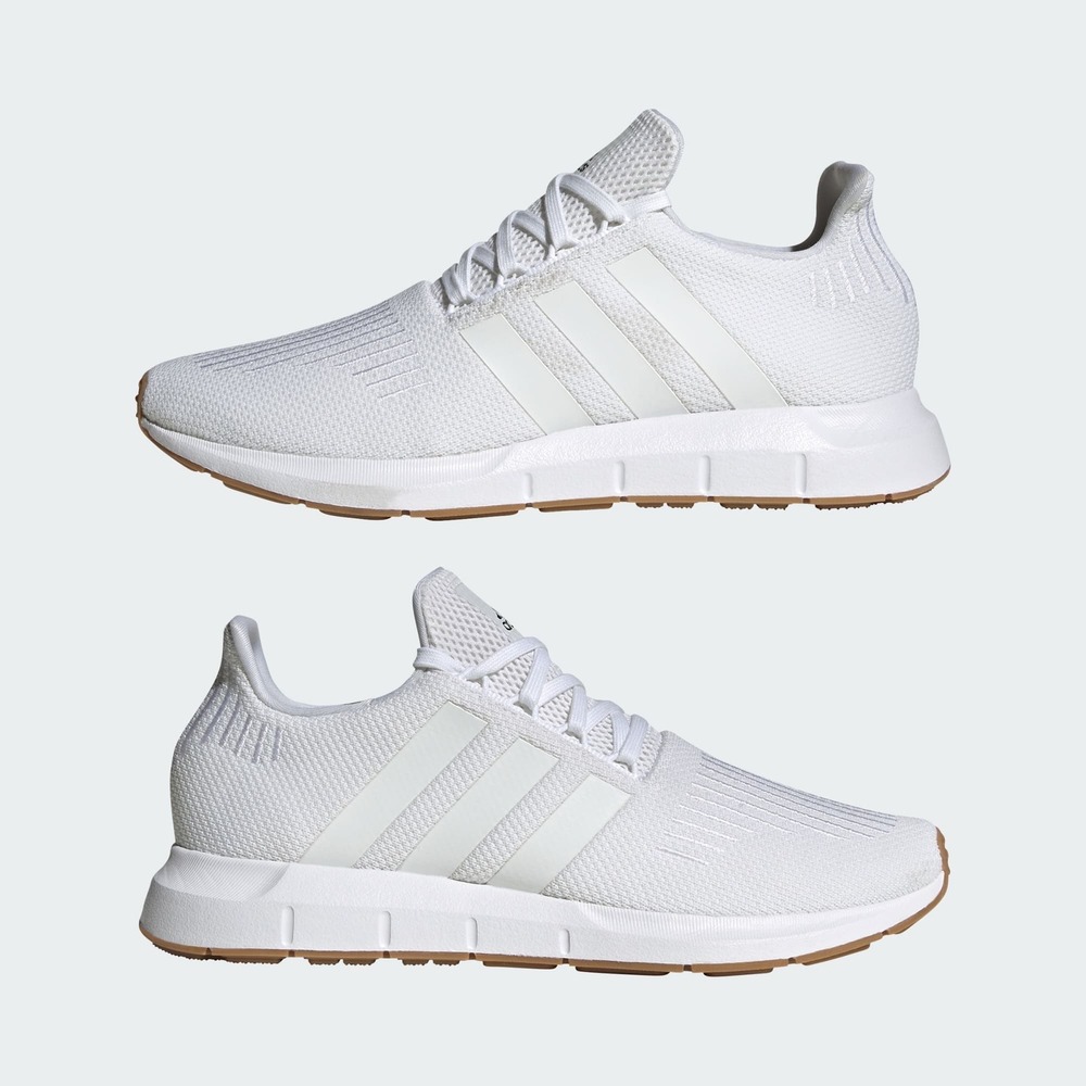 Adidas Swift Run 1.0 Sneakers White Tan Sole Size 10 NWT - Picture 11 of 12